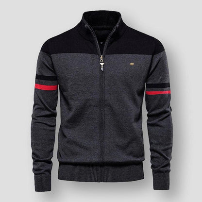 Irving | Men's Zip-Up Color Block Jacket - Image 3