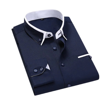 Ike | Stylish Casual Long Sleeve Shirt for Men - Image 3