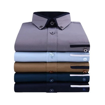 Ike | Stylish Casual Long Sleeve Shirt for Men - Image 9