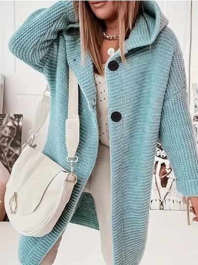 Sheryl | Women's Hooded Oversized Cardigan - Image 1