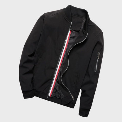 Darryl | Men's Zip-Up Bomber Jacket - Image 7