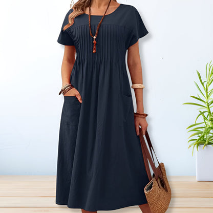 Susan | Jacqueline Relaxed Fit Casual Day Dress - Image 3