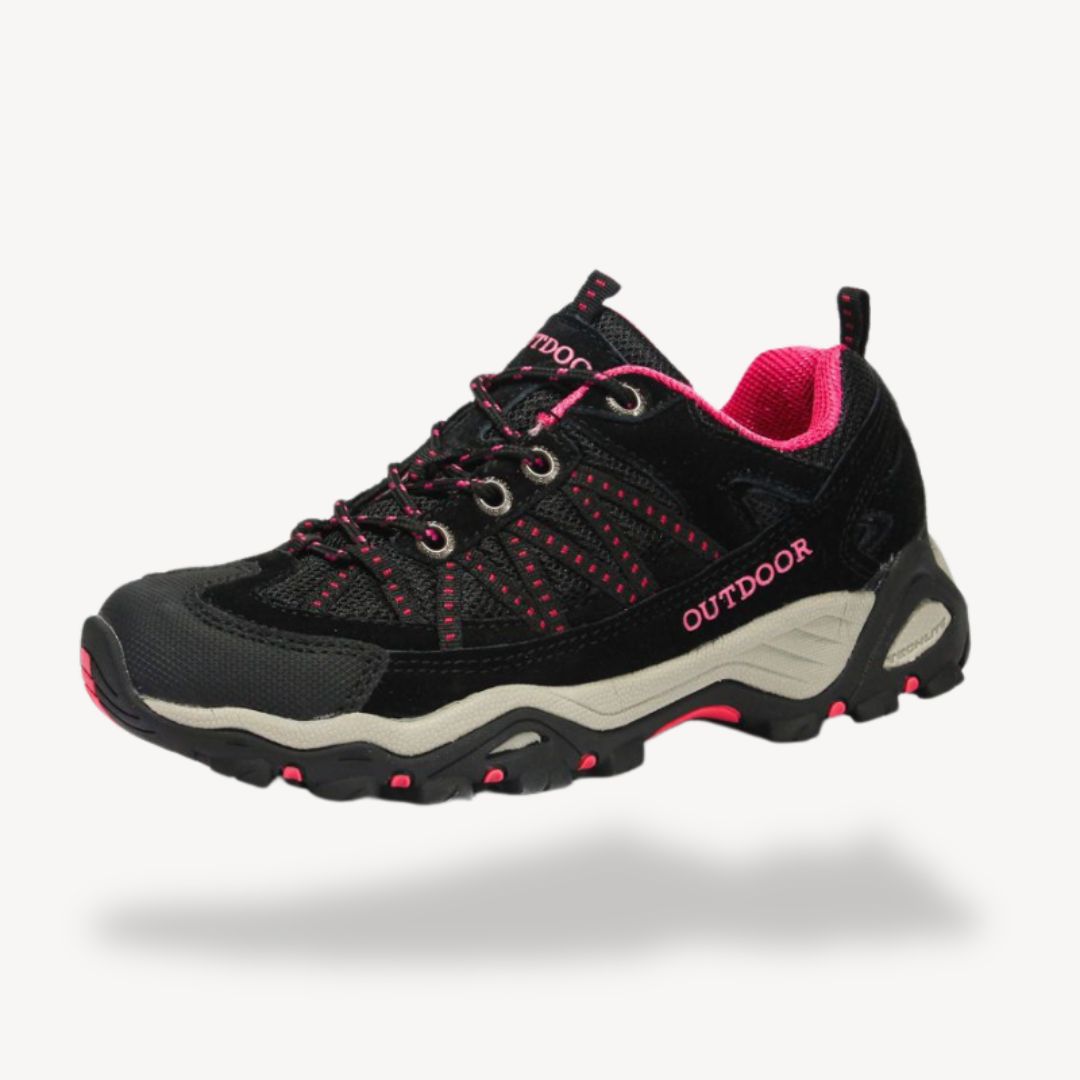Louie | Women's orthopaedic hiking shoes made from suede - Image 6