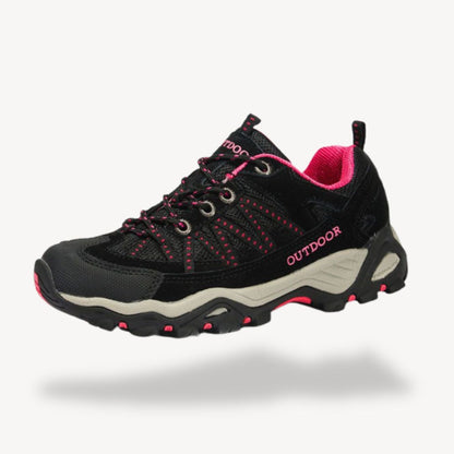 Louie | Women's orthopaedic hiking shoes made from suede - Image 6