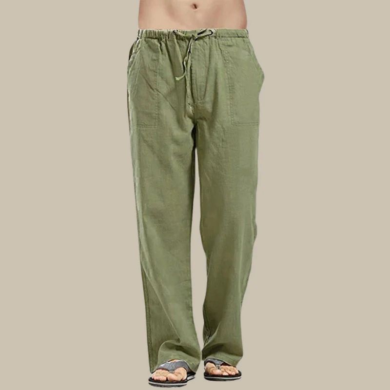 Reed | Comfortable Linen Summer Pants for Effortless Style - Image 3