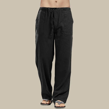 Reed | Comfortable Linen Summer Pants for Effortless Style - Image 2
