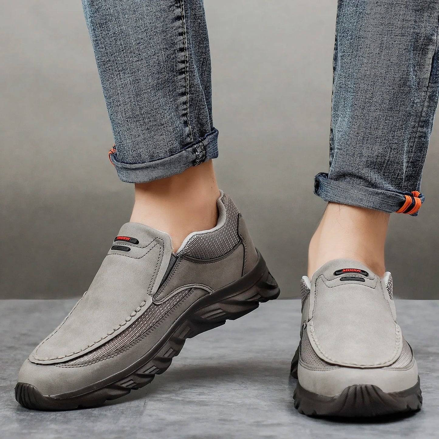 Sebastian | Men's Casual Leather Sneakers with Comfort - Image 7