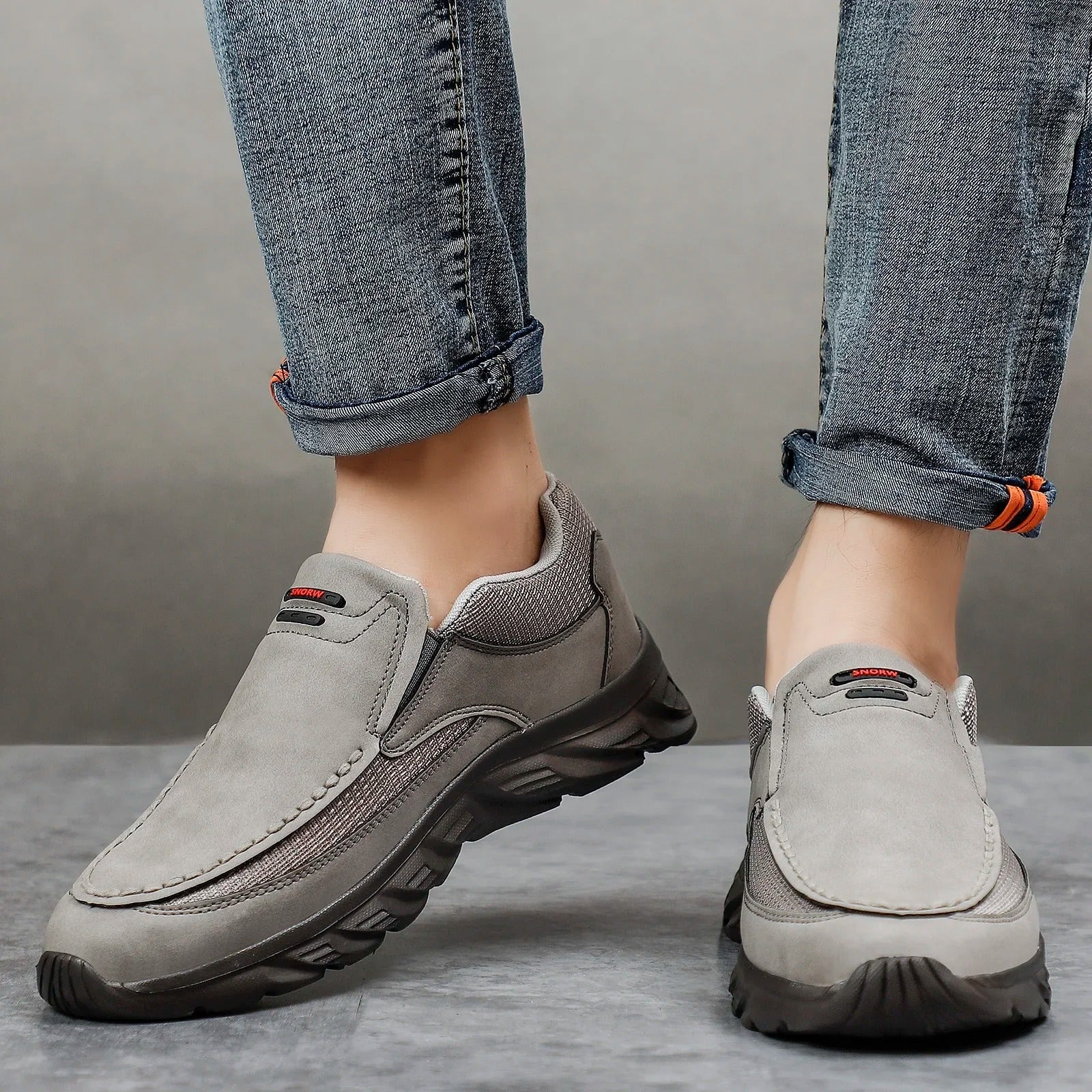 Sebastian | Men's Casual Leather Sneakers with Comfort - Image 7