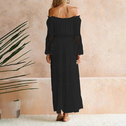 Dorothy | Ethereal Maxi Off-Shoulder Dress for Elegant Women - Image 5