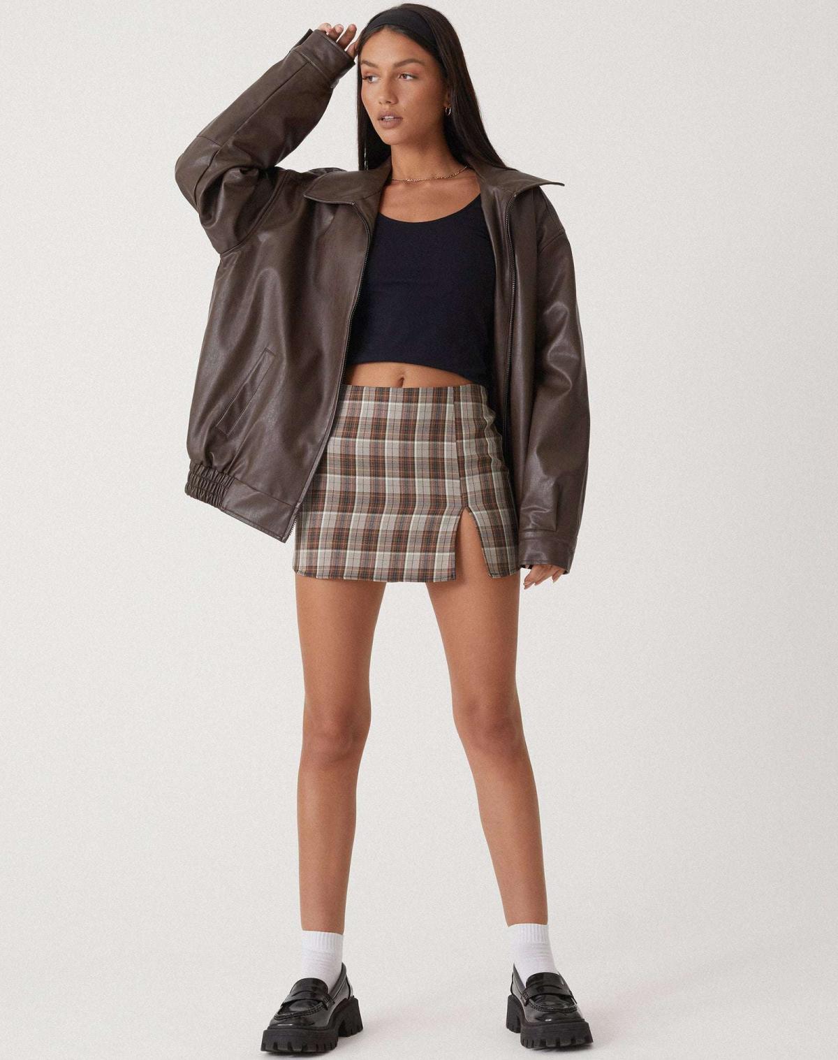 Sylvia | Women's Oversized Bomber Jacket - Image 2